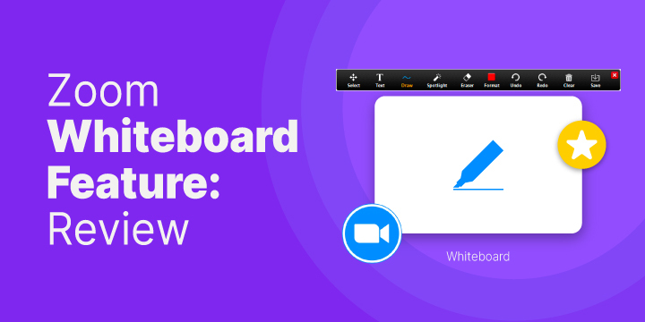Review of Zoom's new whiteboard feature
