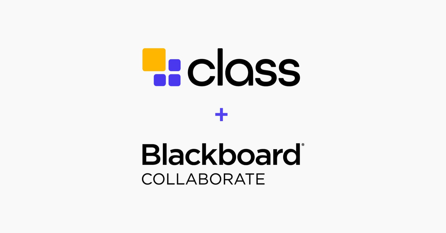 Class + Blackboard Collaborate Logo