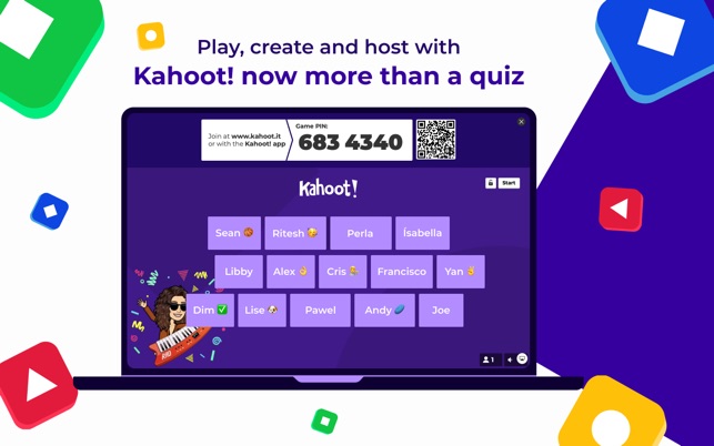 Kahoot for online quizzes
