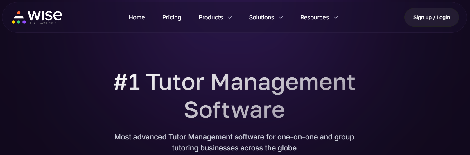 wise as one of the tutorcruncher alternatives