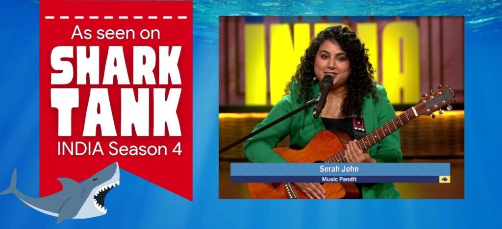 serah john of music pandit as seen on shark tank india season 4