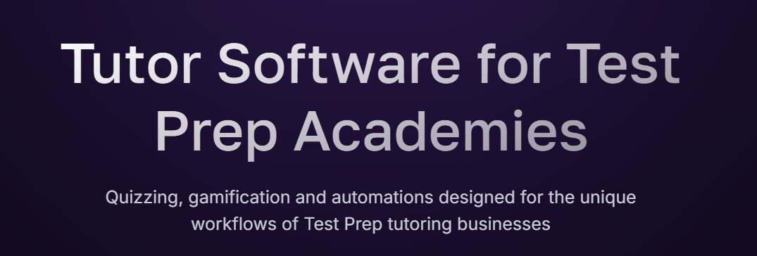 screen grab of specialized tutoring software for test prep, SAT, ACT