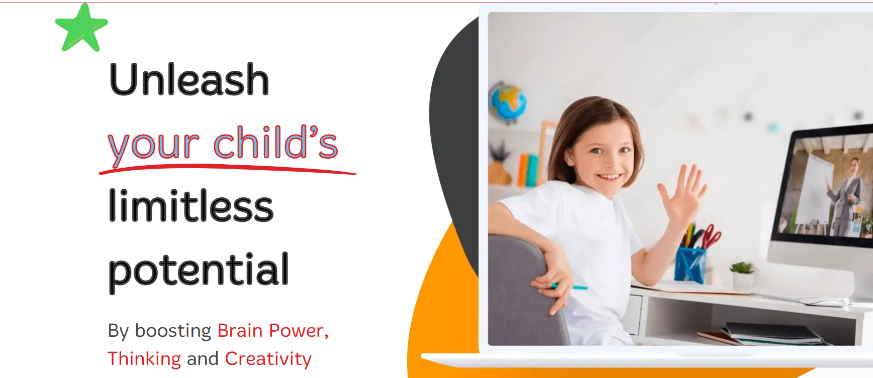 Kidway global academic tutoring website screengrab