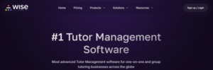 Wise Tutor Management Software