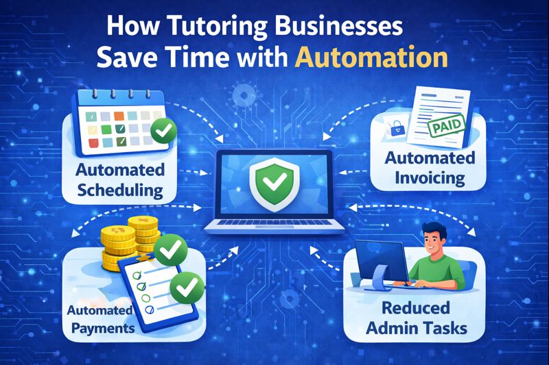 How Tutoring Businesses Save Time with Automation Wise Tutoring Management Software