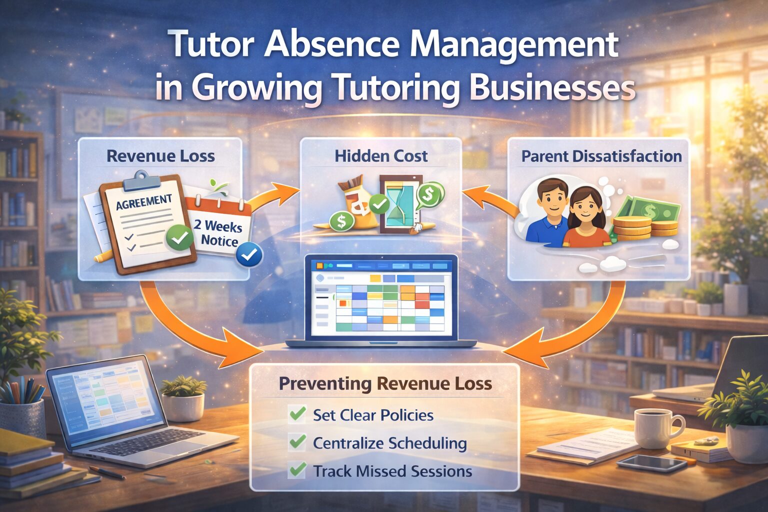 Tutor Absence Management on growing Tutoring Businesses