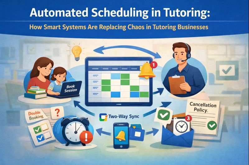 Automated scheduling in Tutoring: How smart systems are replacing chaos in Tutoring Businesses Wise Tutor Management Software