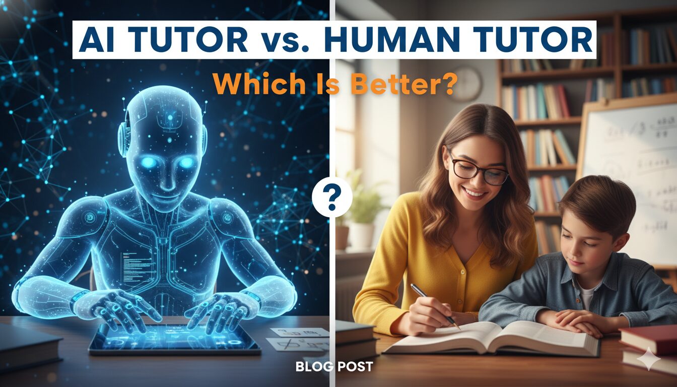 AI Tutor vs. Human Tutor