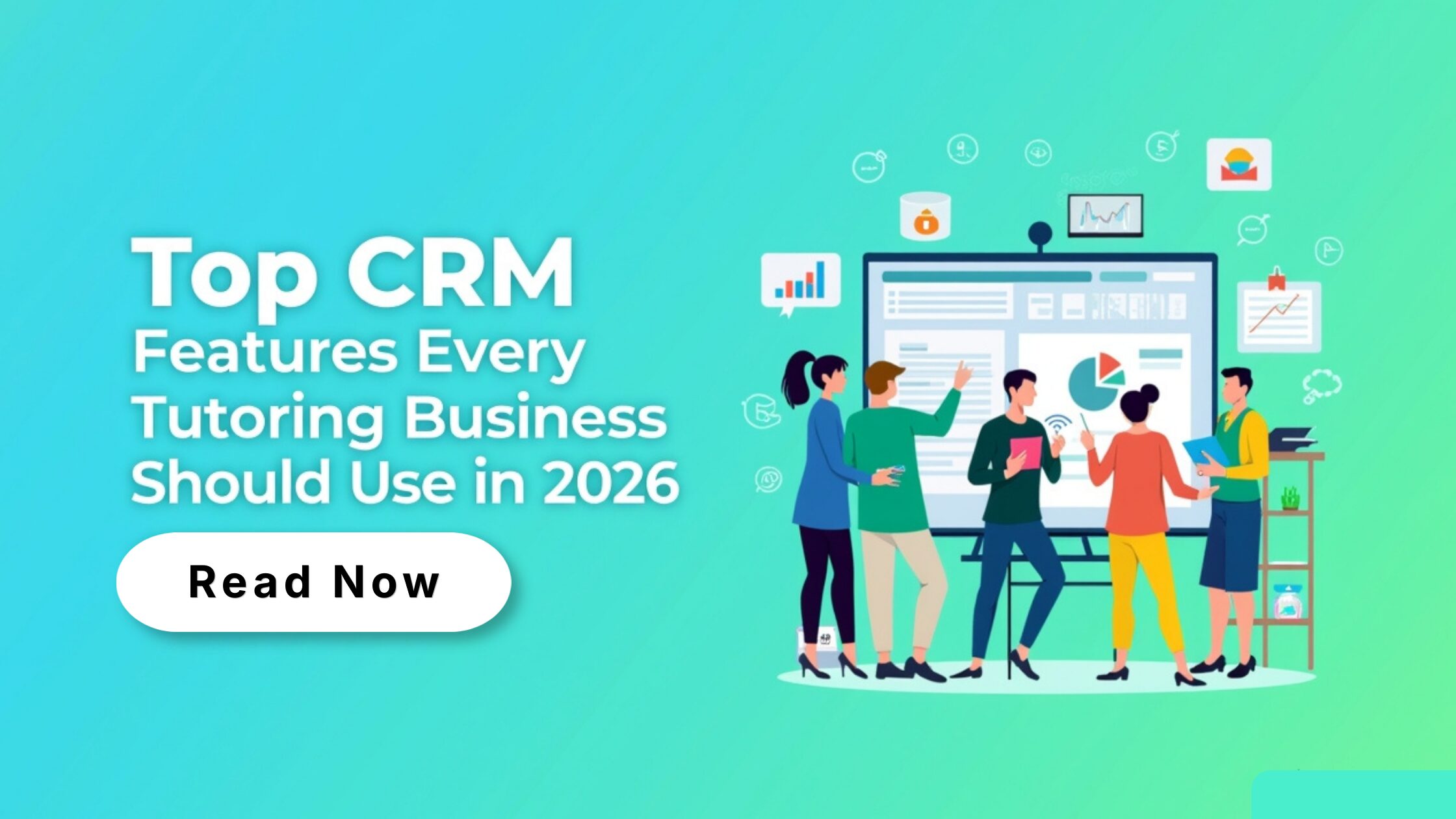 CRM features for tutoring